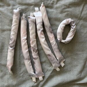 KITSCH Satin Heatless Hair Curling Rod Set